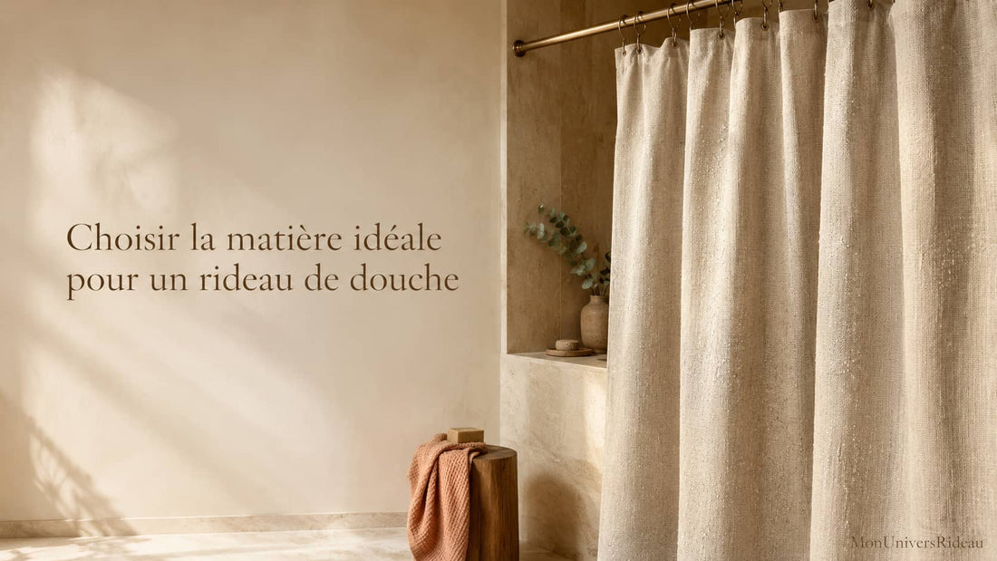 Quelle matière de rideau de douche choisir