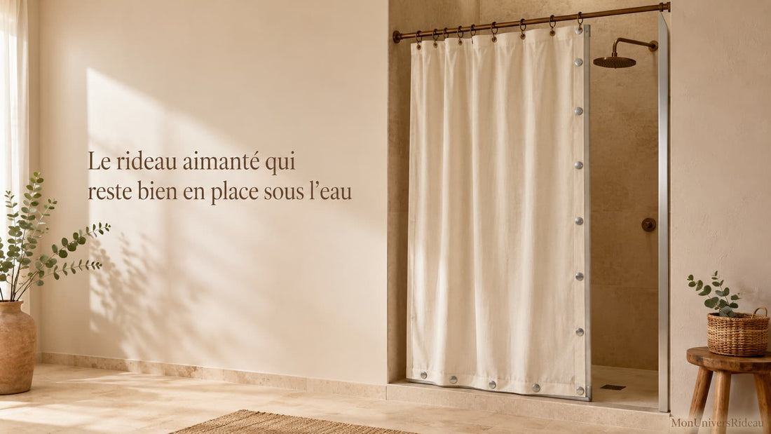 Rideau de Douche Aimanté  Fonctionnement et Avantages