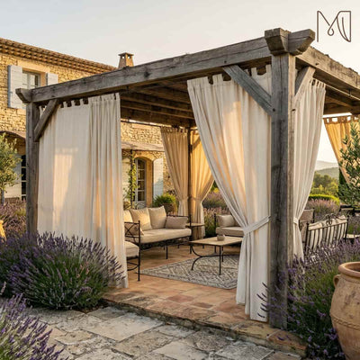 Rideau d'extérieur, pergolas, jardin, ombrage de voiture
