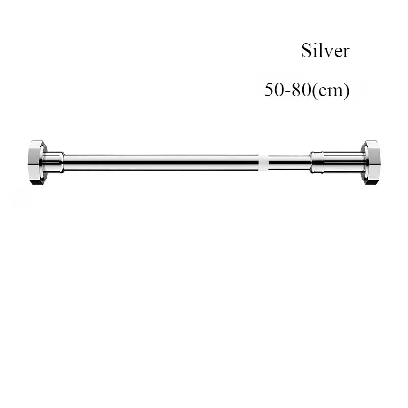 Barre Inoxia 50 a 80 cm installee entre deux murs MonUniversRideau