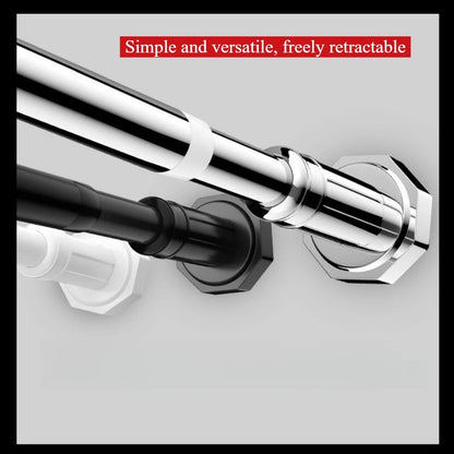 Barre telescopique inox sans percage Inoxia argent MonUniversRideau