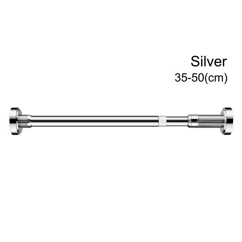 Detail systeme tension barre telescopique sans percage MonUniversRideau