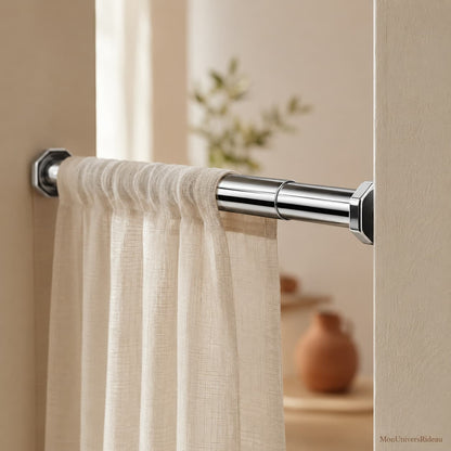 Barre télescopique inox sans perçage, Inoxia