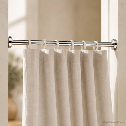 Barre télescopique sans perçage balcon et salle de bain, Balconia