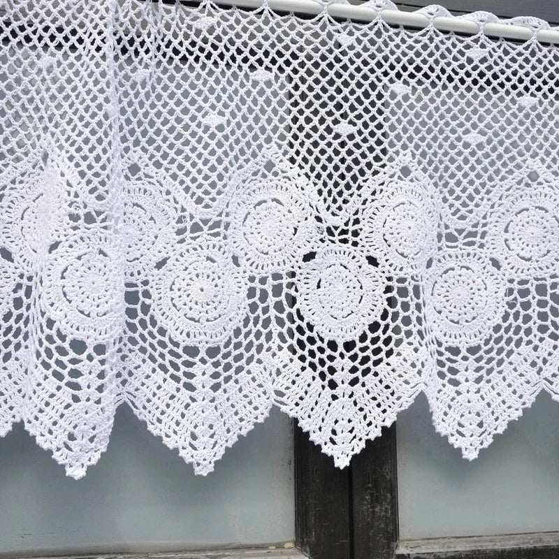 Passant tube brise-bise macrame installation facile MonUniversRideau