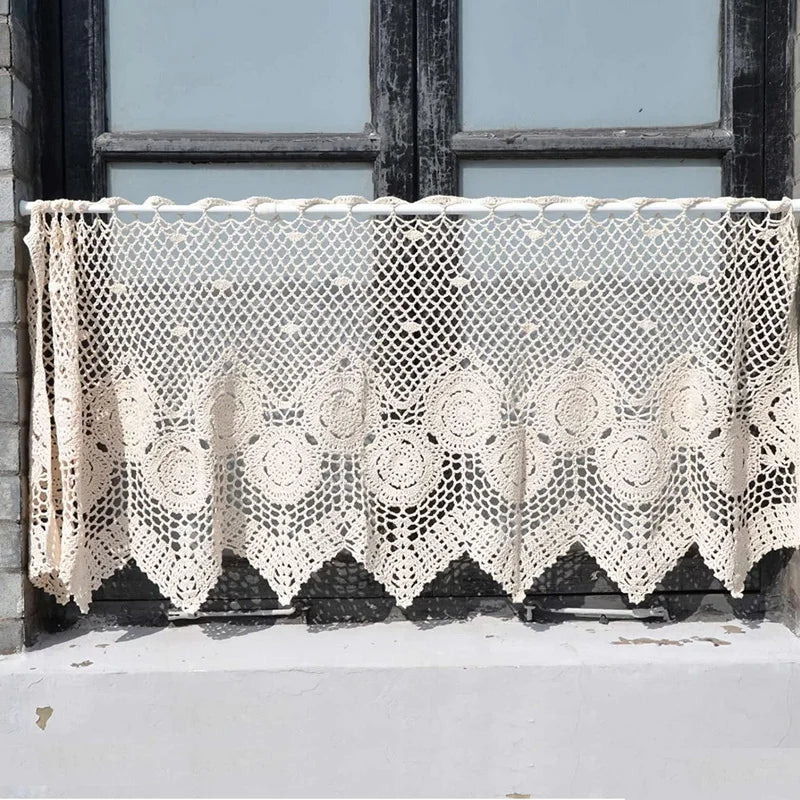 Brise-bise Macramé Dentelle - MonUniversRideau