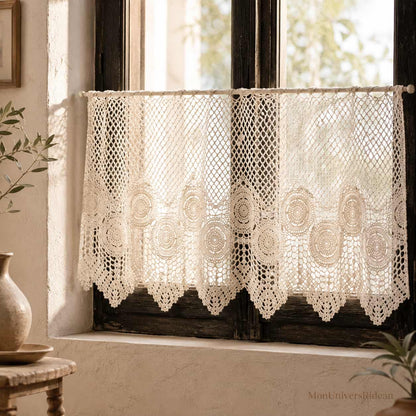 Brise-bise Macramé dentelle