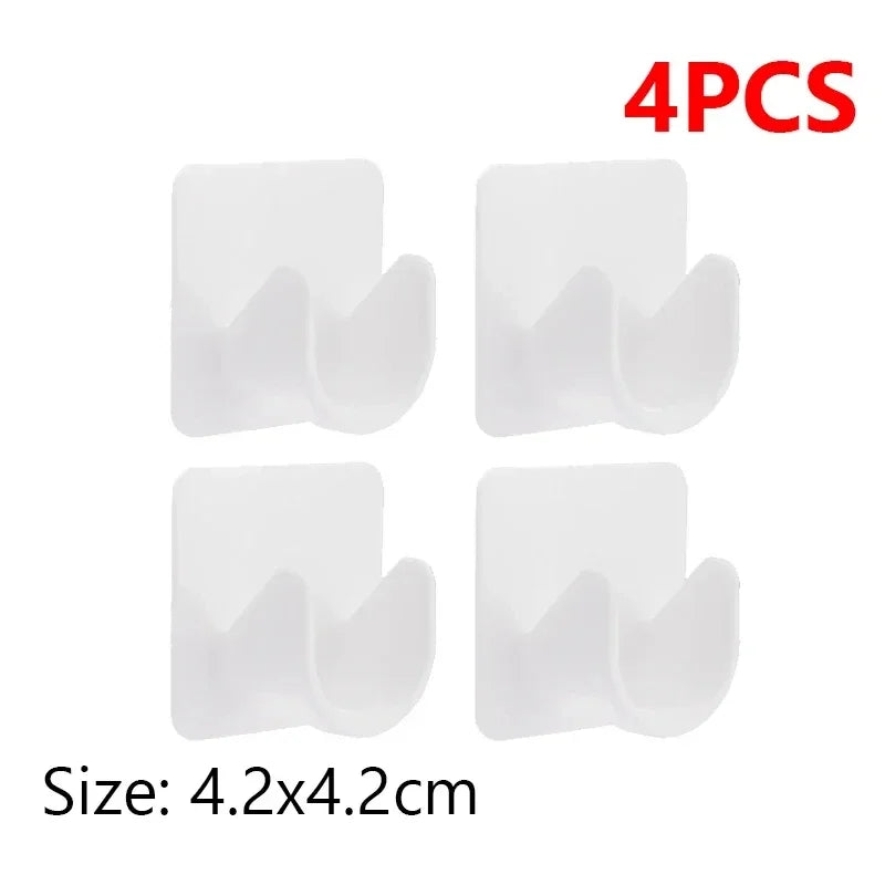 Crochets adhesifs transparents sans trace mur MonUniversRideau