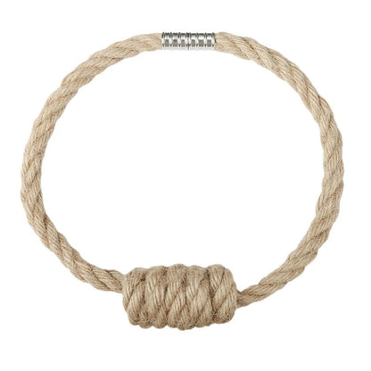 Embrasse corde nœud beige chambre voilage MonUniversRideau