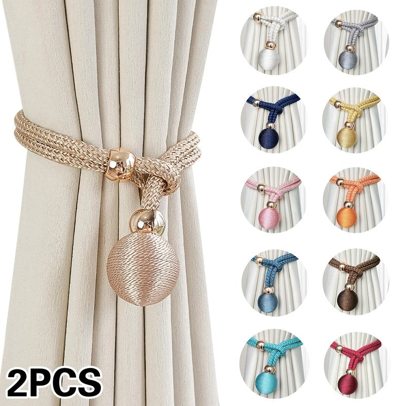 Embrasse magnetique reglable perle multicolore Perlomag MonUniversRideau
