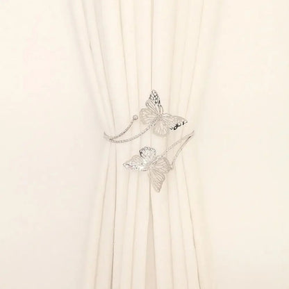 Embrasse rideau doree forme papillon detail sculpte MonUniversRideau