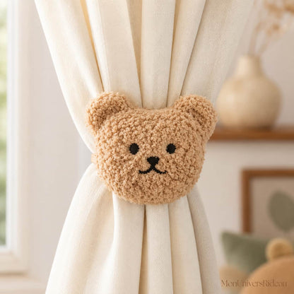 Embrasse rideau Enfant Ours Peluche - Nounours