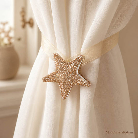 Embrasse rideau Magnetique Etoile de Mer - Starfix