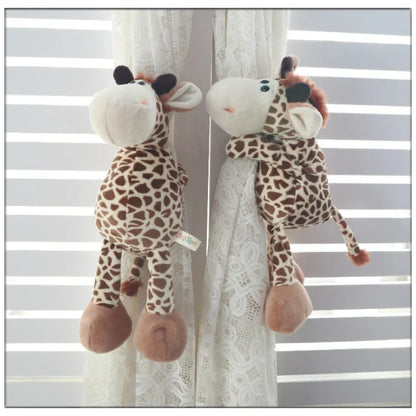 Embrasse rideau animaliers enfant Zooleo coloris dore MonUniversRideau