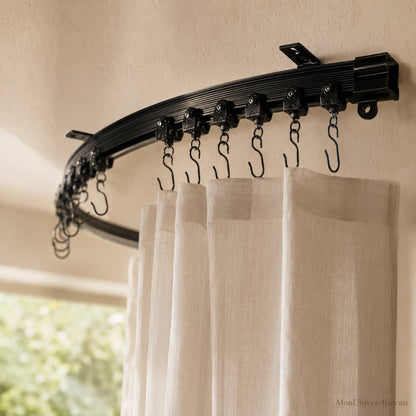 Rail Rideau Flexible Noir