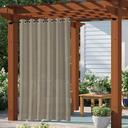 Rideau outdoor polyester impermeable coloris uni MonUniversRideau
