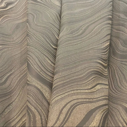 Detail tissu jacquard vagues zebrees texture structuree MonUniversRideau
