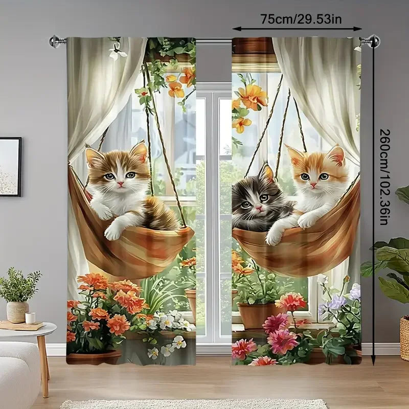 Tombe rideau tamisant Mialino fenetre chambre enfant MonUniversRideau