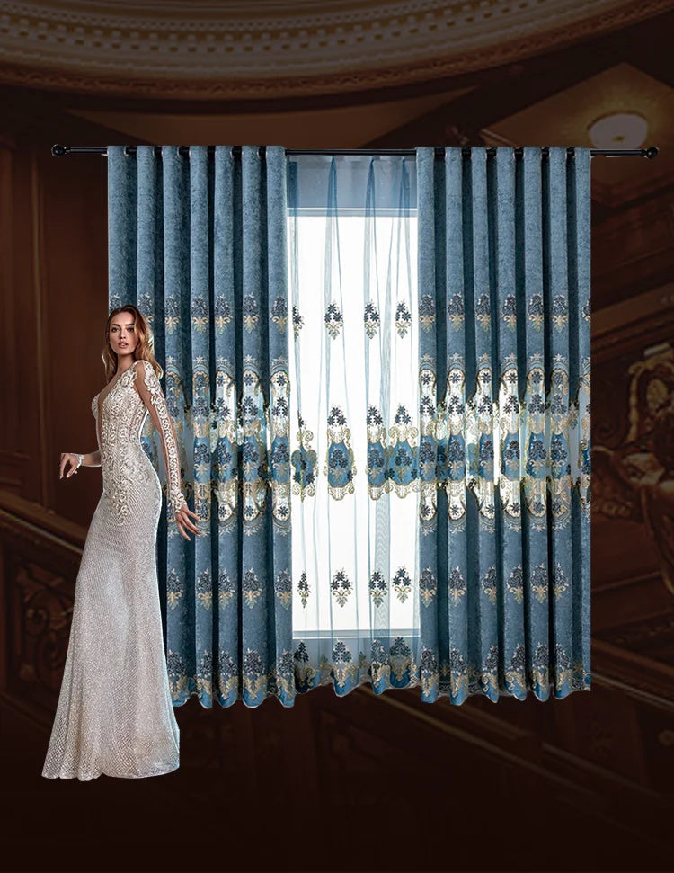 Rideau chenille occultant ambiance cocooning Aurovel MonUniversRideau