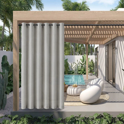 Rideau d'exterieur Verandeo vue d'ensemble pergola MonUniversRideau