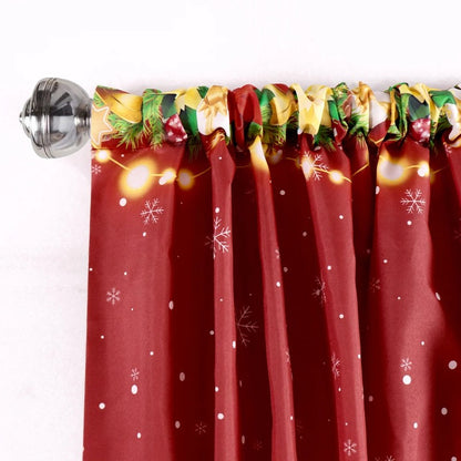 Rideau Noel occultant tete tunnel pose tringle MonUniversRideau