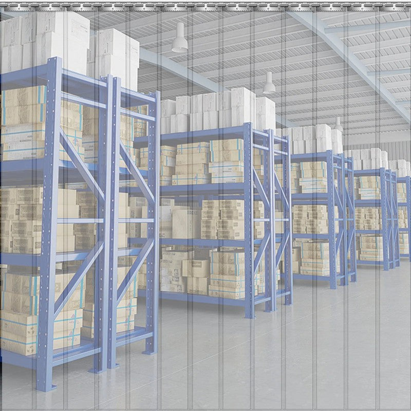 Passage libre rideau lanieres PVC transparent MonUniversRideau