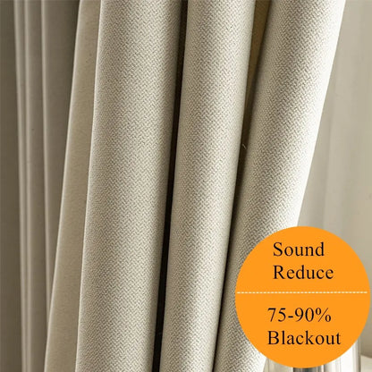 Rideau blackout uni texture polyester 350gsm MonUniversRideau