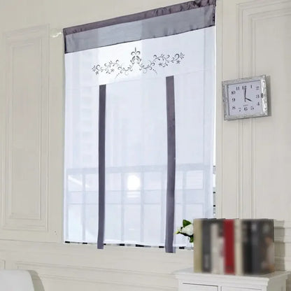Rideau cuisine modulable Rubanova lumiere tamisee fenetre MonUniversRideau