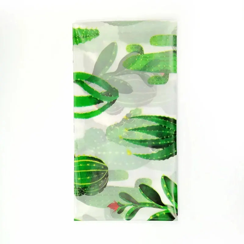 Rideau douche PEVA impermeable salle de bain cactus MonUniversRideau