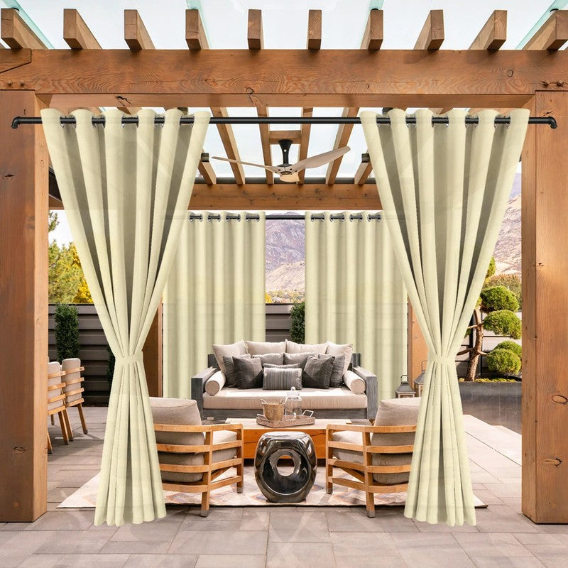 Rideau exterieur polyester lavable machine pergola MonUniversRideau