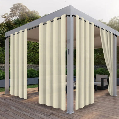 Rideaux Soleia jardin style moderne coloris neutre MonUniversRideau