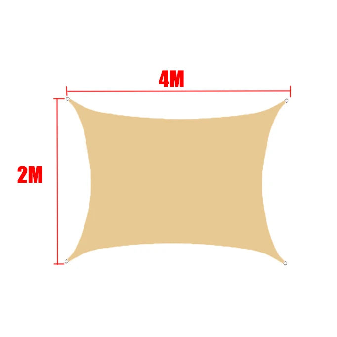 Voile d'ombrage imperméable pour jardin- Solaria