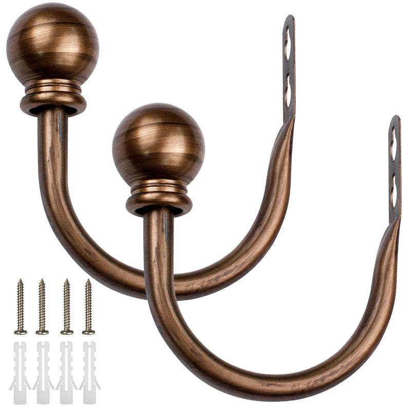 Crochet decoratif metal retro chambre salon MonUniversRideau