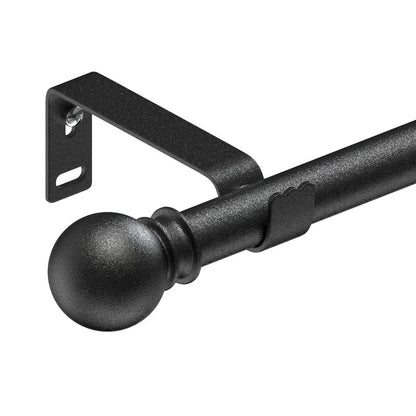Tringle rideau decorative mate Matelia noire MonUniversRideau