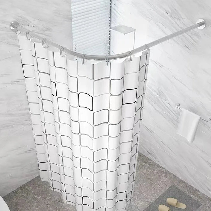 Tringle douche angle sans percage Arcora inox, MonUniversRideau
