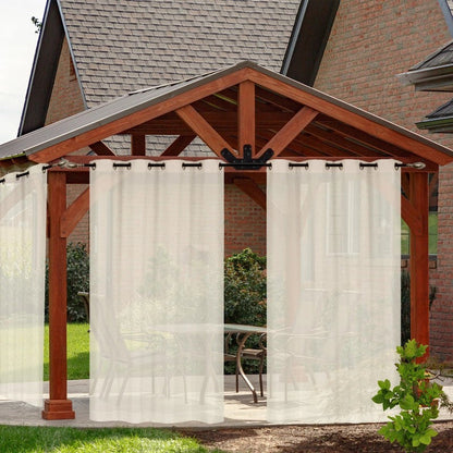 Rideau pergola impermeable Zephyr en situation reelle, MonUniversRideau