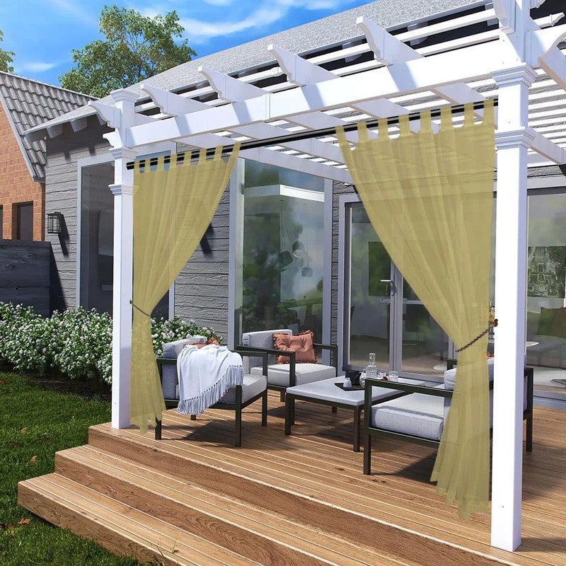 Voilage Terrazza blanc balcon vue filtree MonUniversRideau