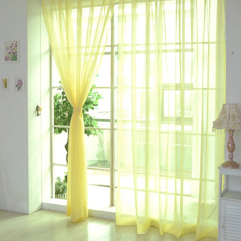 Voilage Chromatys violet leger interieur moderne, MonUniversRideau