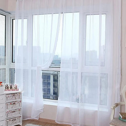Voilage rose et violet superposes fenetre deco, MonUniversRideau