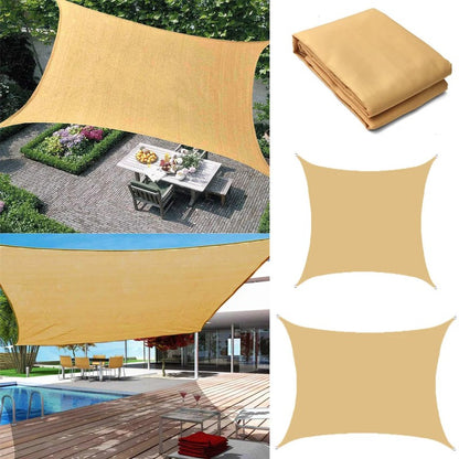 Voile ombrage jardin installe terrasse exterieure MonUniversRideau