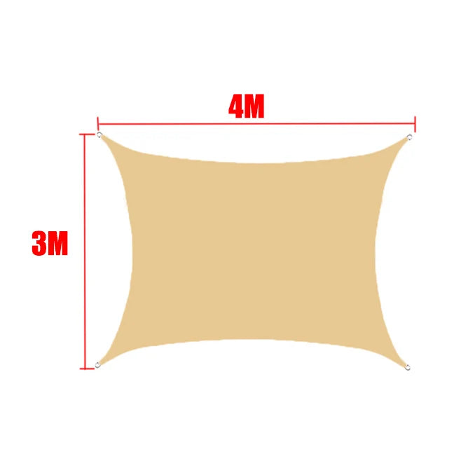 Voile ombrage plie portable camping pique-nique MonUniversRideau