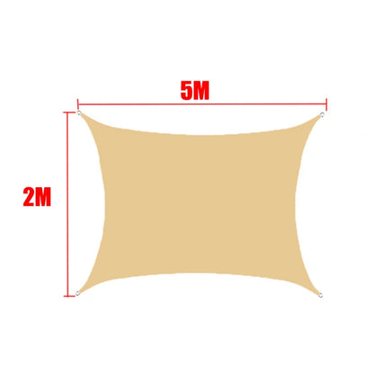 Voile ombrage rectangulaire grande taille jardin MonUniversRideau