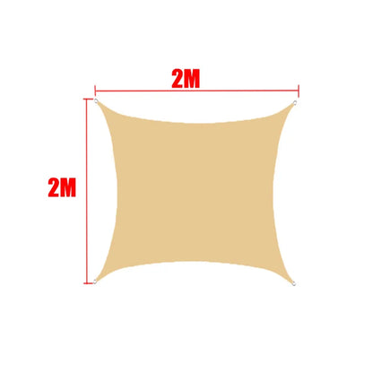 Voile ombrage sable jardin famille terrasse couverte MonUniversRideau